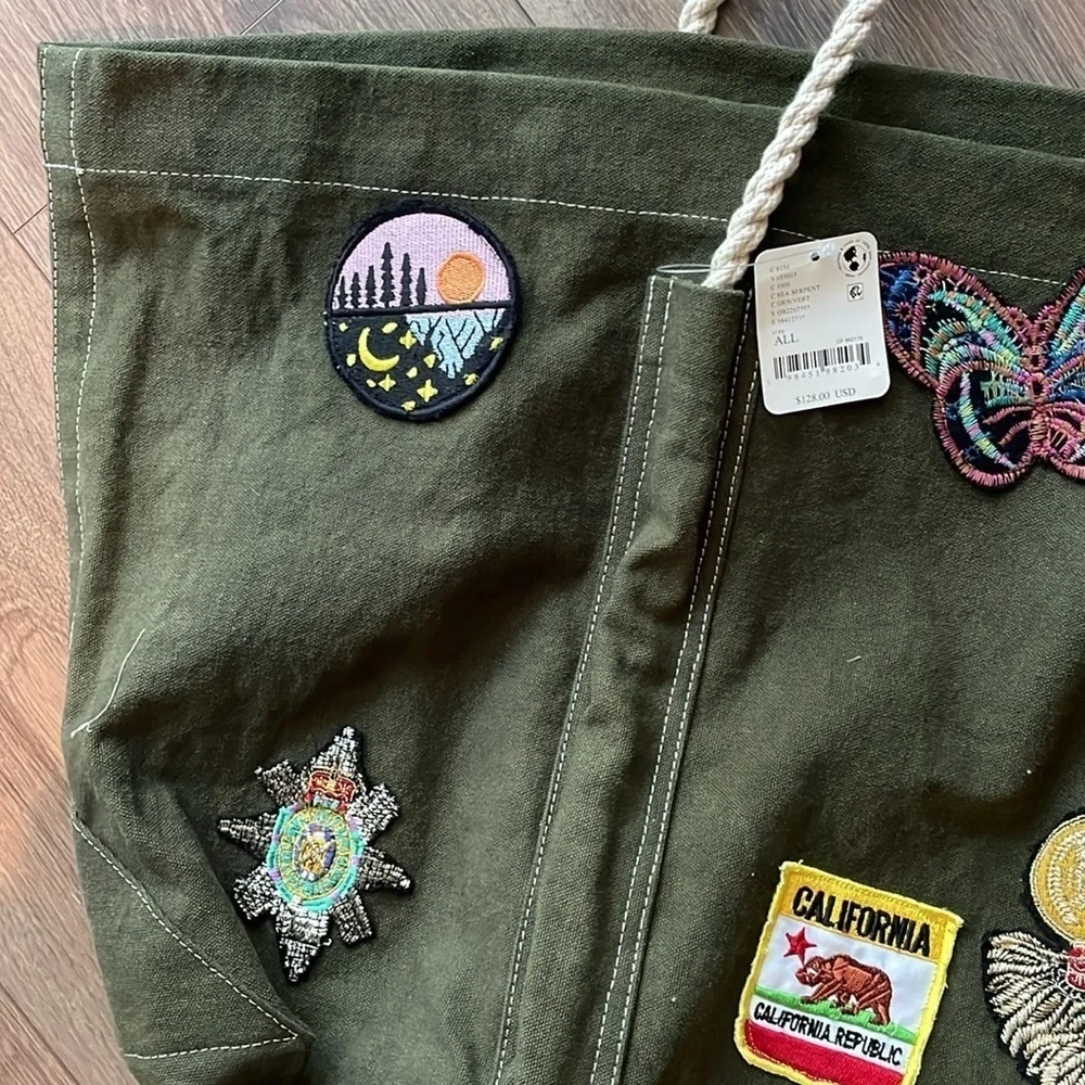 Free People Been There Badge Tote
